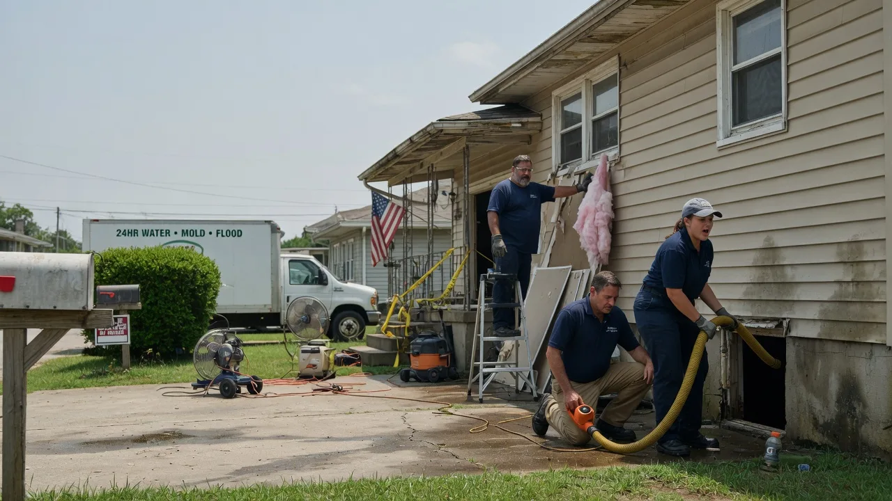 Water Damage Repair in Hope, KS near me